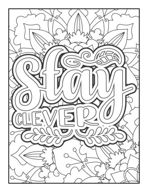 Motivasyon tırnak boyama sayfası. İlham verici tırnak boyama sayfası. Olumlu alıntılama sayfası. Olumlu tırnak boyama sayfası. İyi titreşimler. Yetişkinler için boyama kitabı. Motivasyonel küfür kelime renklendirme sayfası.