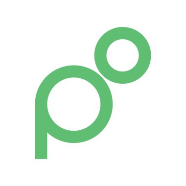 po logo vektör tasarım şablonu