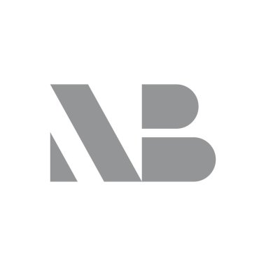 nb logo vektör tasarım şablonu