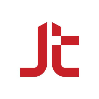 jt logo vektör tasarım şablonu