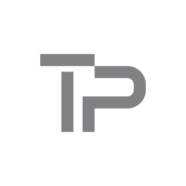 tp logo vektör tasarım şablonu