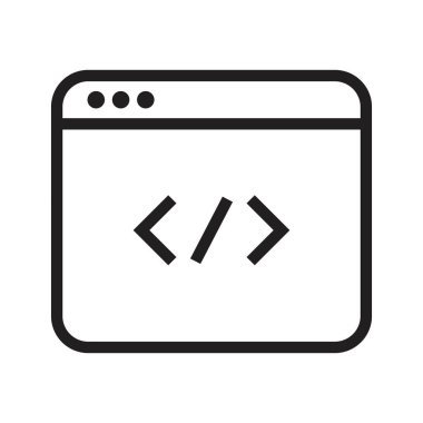 yazılım geliştirme vektörü tasarım şablonu