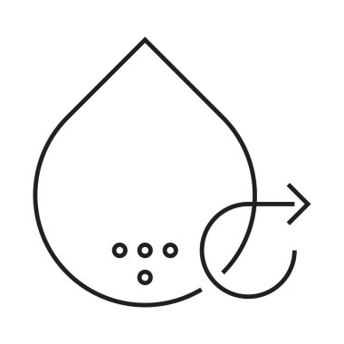 su arıtma vektörü tasarım şablonu