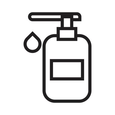 el dezenfektanı vektör tasarım şablonu