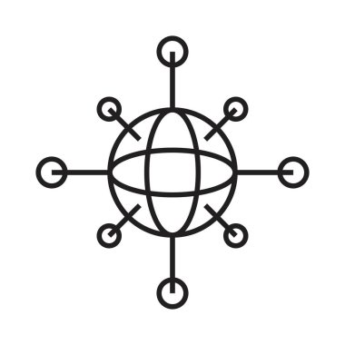 Genel vektör ikonu tasarım şablonu paylaşımı