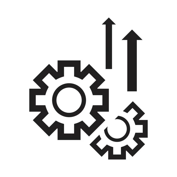 Operational Excellence Vector Icon Design Template — Stock Vector