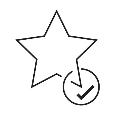 Yıldız vektör tasarım şablonunu gözden geçir