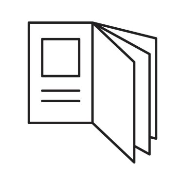 booklet vektör tasarım şablonu