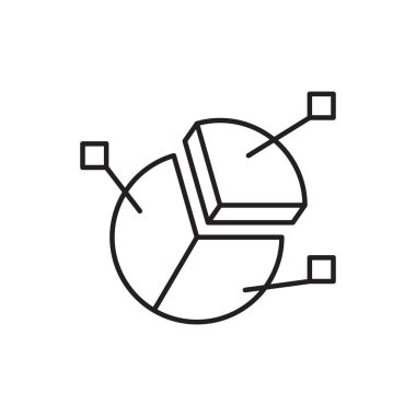 Diyagram vektör tasarım şablonu