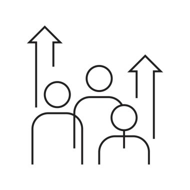 iş insanları vektör simgesi tasarım şablonu