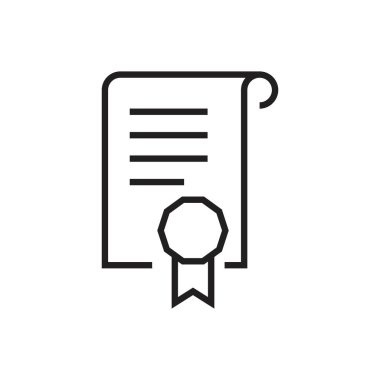 yasal belge vektör tasarım şablonu