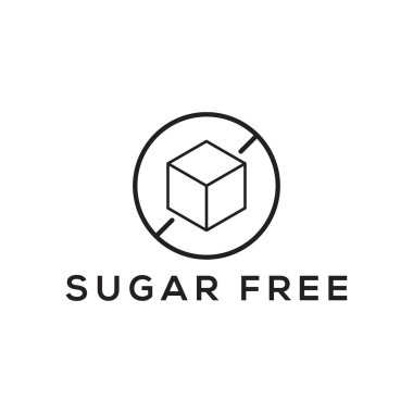 Şekersiz vektör tasarım şablonu