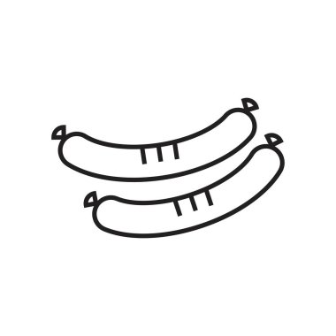 sosis vektör tasarım şablonu