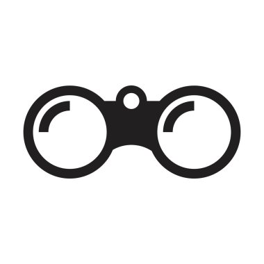 dürbün simgesi vektör işareti tasarımı