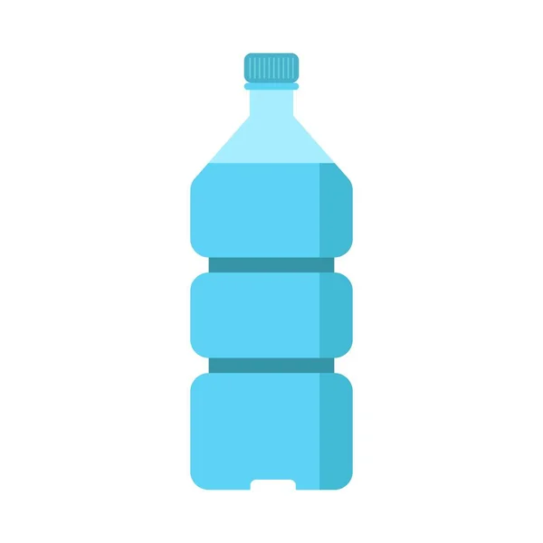 Векторная Иллюстрация Бутылки Водой — стоковый вектор