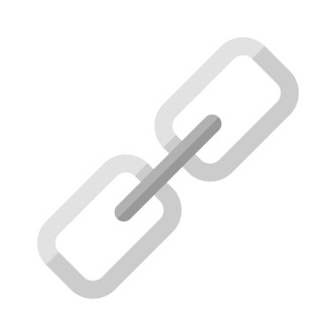 bağlantı düz clipart vektör çizimi