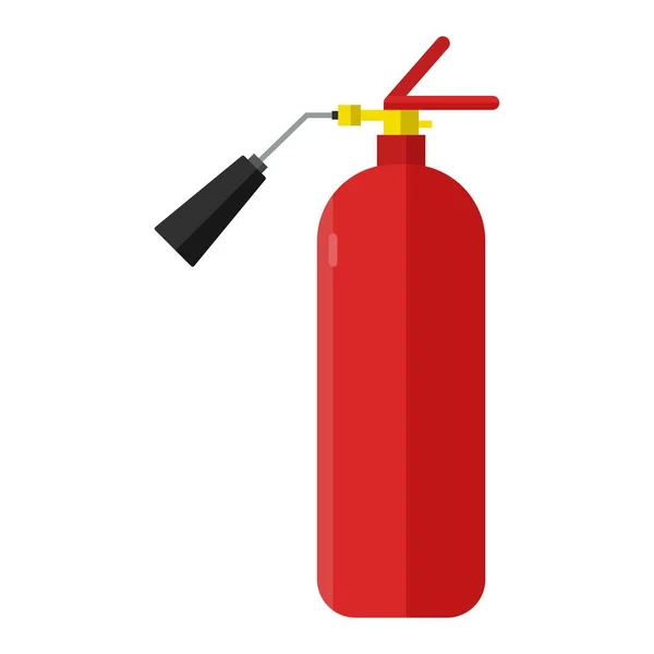 Fire Extinguisher Flat Clipart Vector Illustration — Stock Vector