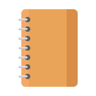 dizüstü bilgisayar düz Clipart vektör çizimi