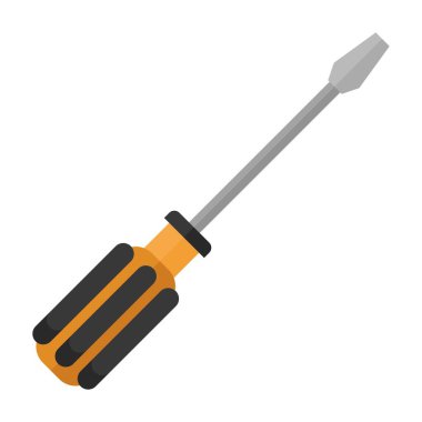 tornavida düz clipart vektör çizimi