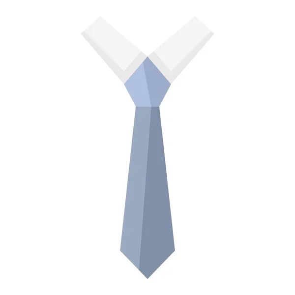 Краватка Краватка Плоский Кліпарт Векторні Ілюстрації — стоковий вектор
