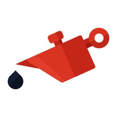 kayganlaştırıcı düz clipart vektör çizimi