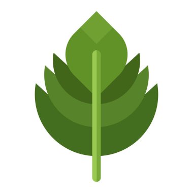 Naneli düz clipart vektör çizimi