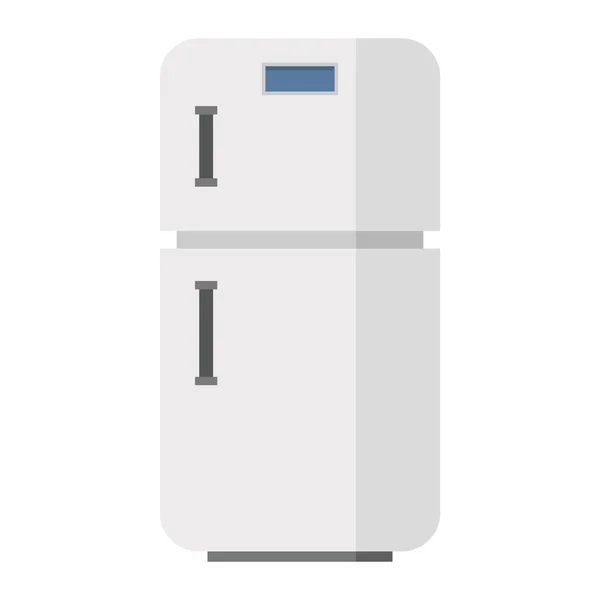 Kühlschrank Flache Cliparts Vektor Illustration — Stockvektor