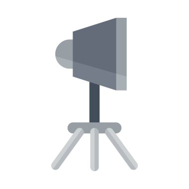 odak ışığı düz clipart vektör çizimi