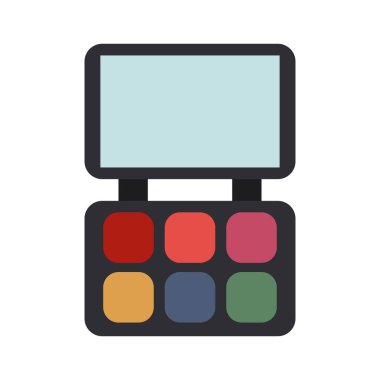 kozmetik palet klipsi sanat vektörü çizimi