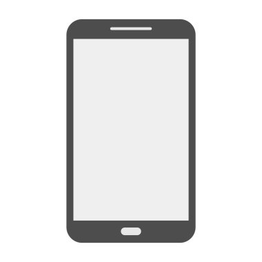 akıllı telefon klipsi sanat vektörü çizimi