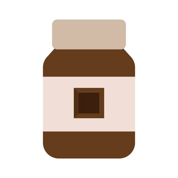 Баночка Шоколадного Кліпсу Векторні Ілюстрації — стоковий вектор