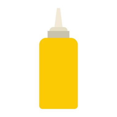 Hardal klipsi sanat vektörü çizimi