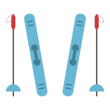 kayak çifti klibi sanat vektörü çizimi