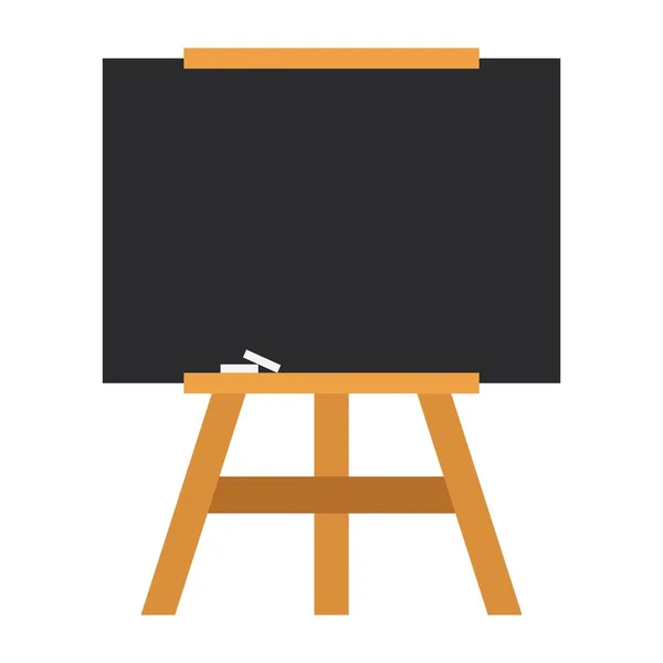 Black Board Clip Art Vector Illustration — Stock Vector