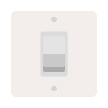 Işık anahtarı klip sanat vektörü illüstrasyonu