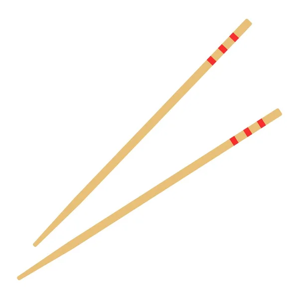Chopstick Clip Art Vector Illustratie — Stockvector