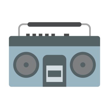 Teyp düz clipart vektör çizimi