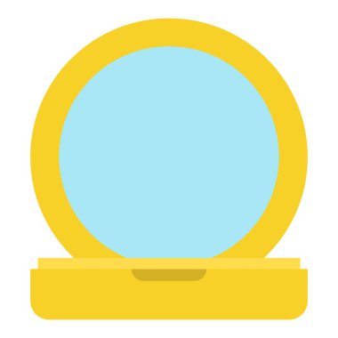 cep aynası düz clipart vektör çizimi