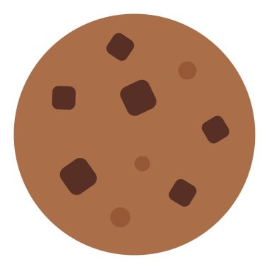 diyet bisküvi düz clipart vektör çizimi