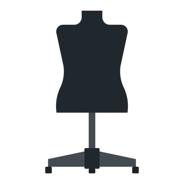 Mannequin Platte Clipart Vector Illustratie — Stockvector