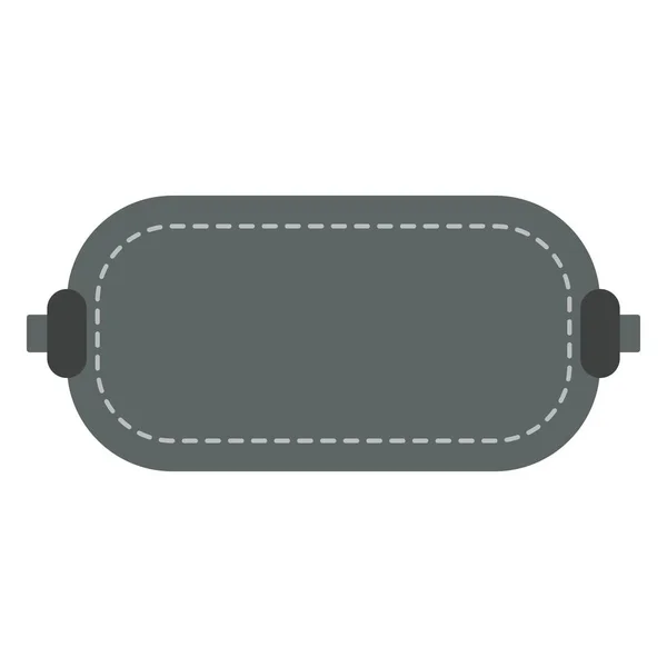 Sleep Mask Flat Clipart Vector Illustration — Stock Vector