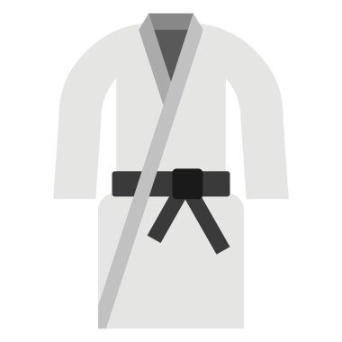 unikarate düz clipart vektör çizimi