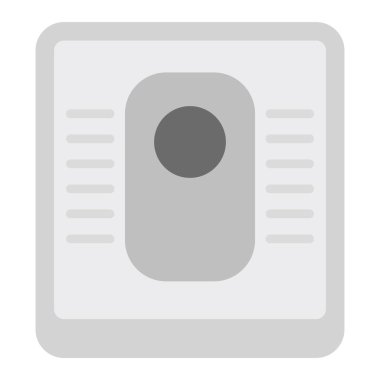 gecekondu tuvaleti düz clipart vektör çizimi