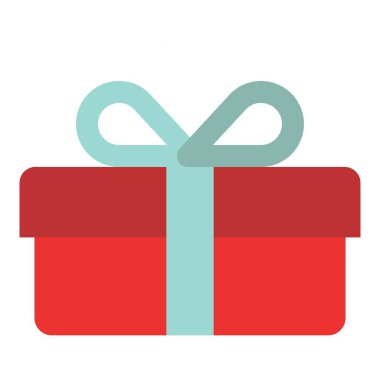 Yuvarlak kutu düz clipart vektör çizimi