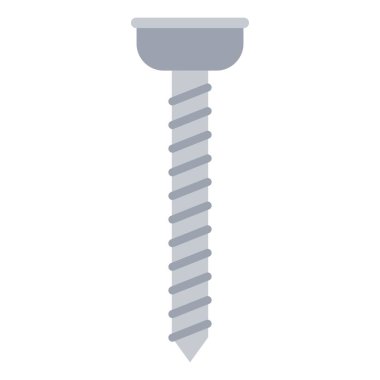 gri vida düz clipart vektör çizimi