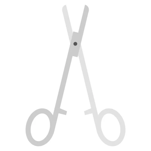 Pinzas Dentista Ilustración Vector Clipart Plana — Vector de stock