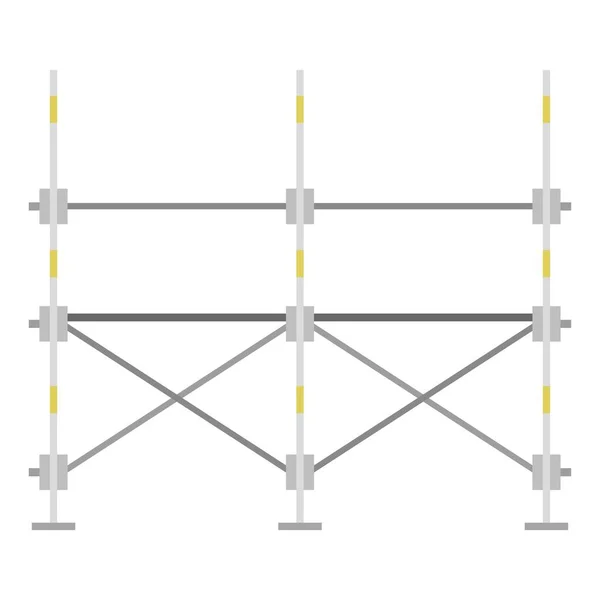 Scaffolding Flat Clipart Vector Illustration — Stock vektor