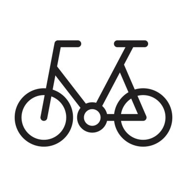 bisiklet simgesi vektör tasarım şablonu