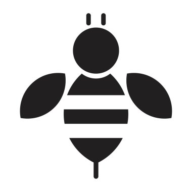 Arı simgesi tasarım şablonu