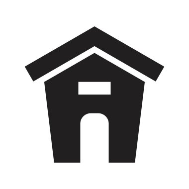 köpek evi ikon vektör tasarım şablonu